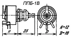 ППБ-1В-1вт 1 кОм фото 3 ППБ-1В-1вт 1 кОм фото 3