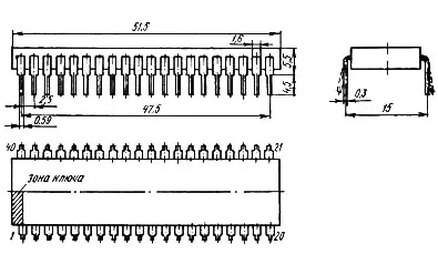 КР580ВК91А микросхема фото 2 КР580ВК91А микросхема фото 2