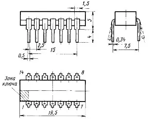 К155ТМ2 микросхема фото 2