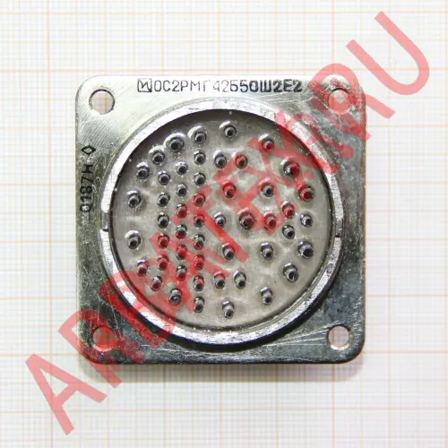 2РМГ42Б50Ш2Е2 вилка Разъемы 2РМ, 2РМТ, 2РМГ, 2РМДТ, ОНЦ-РГ фото фото 3