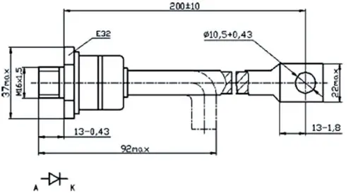 ДЧ161-160-11 диод фото 2