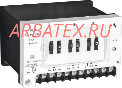 ВЛ-56 0,1-10 час 220В реле времени ВЛ-56 0,1-10 час 220В реле времени