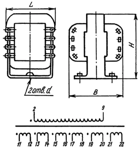 ТПП234-220-50В трансформатор фото 3 ТПП234-220-50В трансформатор фото 3