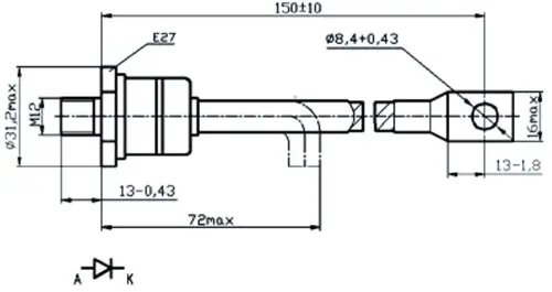 ДЧ251-200-12 диод фото 2 ДЧ251-200-12 диод фото 2