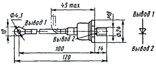 В10-14 диод фото 2 В10-14 диод фото 2