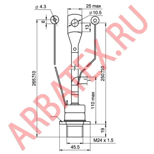 ТБ171-200-12 тиристор фото 2 ТБ171-200-12 тиристор фото 2