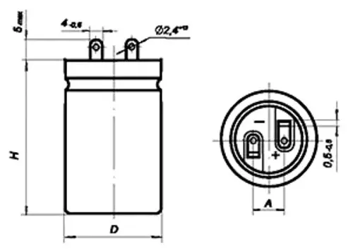 К50-17 400в 820 мкф фото 3 К50-17 400в 820 мкф фото 3