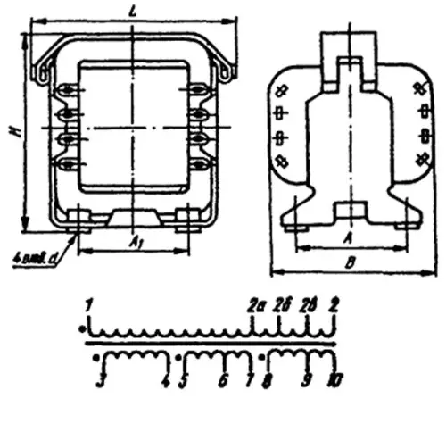 ТН19-115-400В трансформатор фото 3 ТН19-115-400В трансформатор фото 3