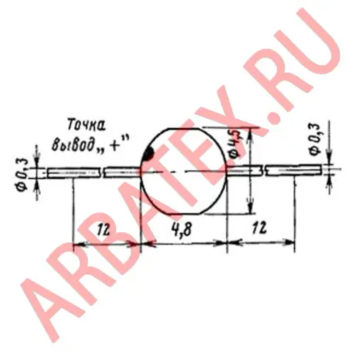 2В104Е варикап фото 3