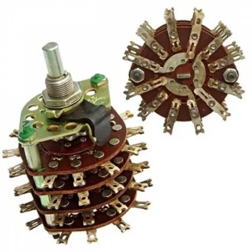 ПГГ-11П2Н-6А переключатель галетный фото 2 ПГГ-11П2Н-6А переключатель галетный фото 2