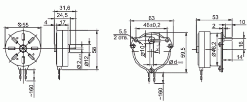 ДСМ-375 электродвигатель тихоходный фото 3 ДСМ-375 электродвигатель тихоходный фото 3