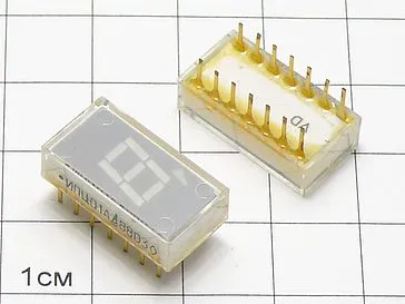 ИПЦ01А-1/7К индикатор знакосинтезирующий фото 2 ИПЦ01А-1/7К индикатор знакосинтезирующий фото 2