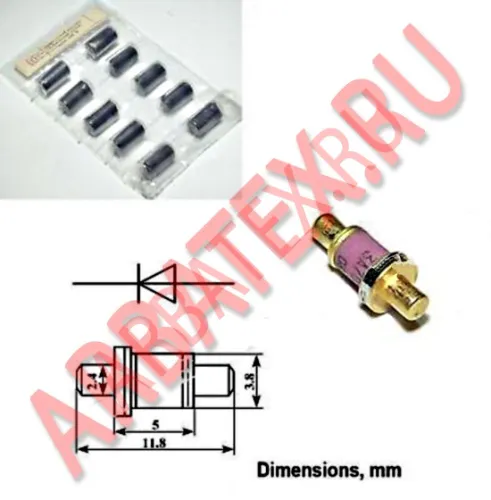 3А715Л диод фото 2 3А715Л диод фото 2