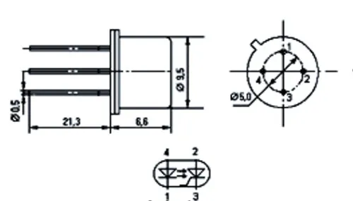 3ОУ103В оптопара тиристорная фото 3