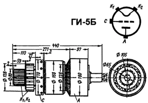 ГИ-5Б импульсный генераторный триод фото 3 ГИ-5Б импульсный генераторный триод фото 3