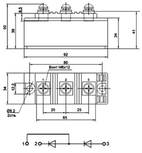 МДД160-4 силовой модуль фото 6